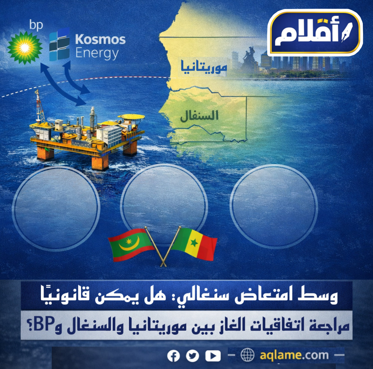 هل يمكن قانونيًا مراجعة اتفاقيات الغاز بين موريتانيا والسنغال وBP؟