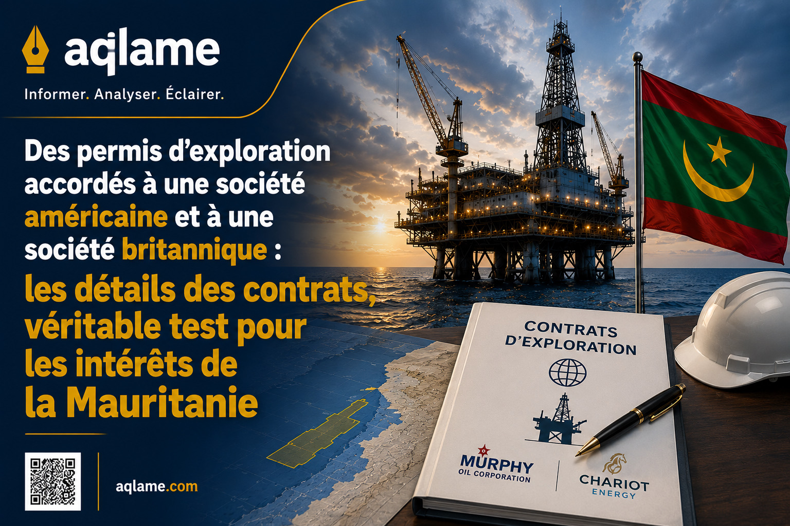 Des permis d’exploration accordés à une société américaine et à une société britannique : les détails des contrats, véritable test pour les intérêts de la Mauritanie