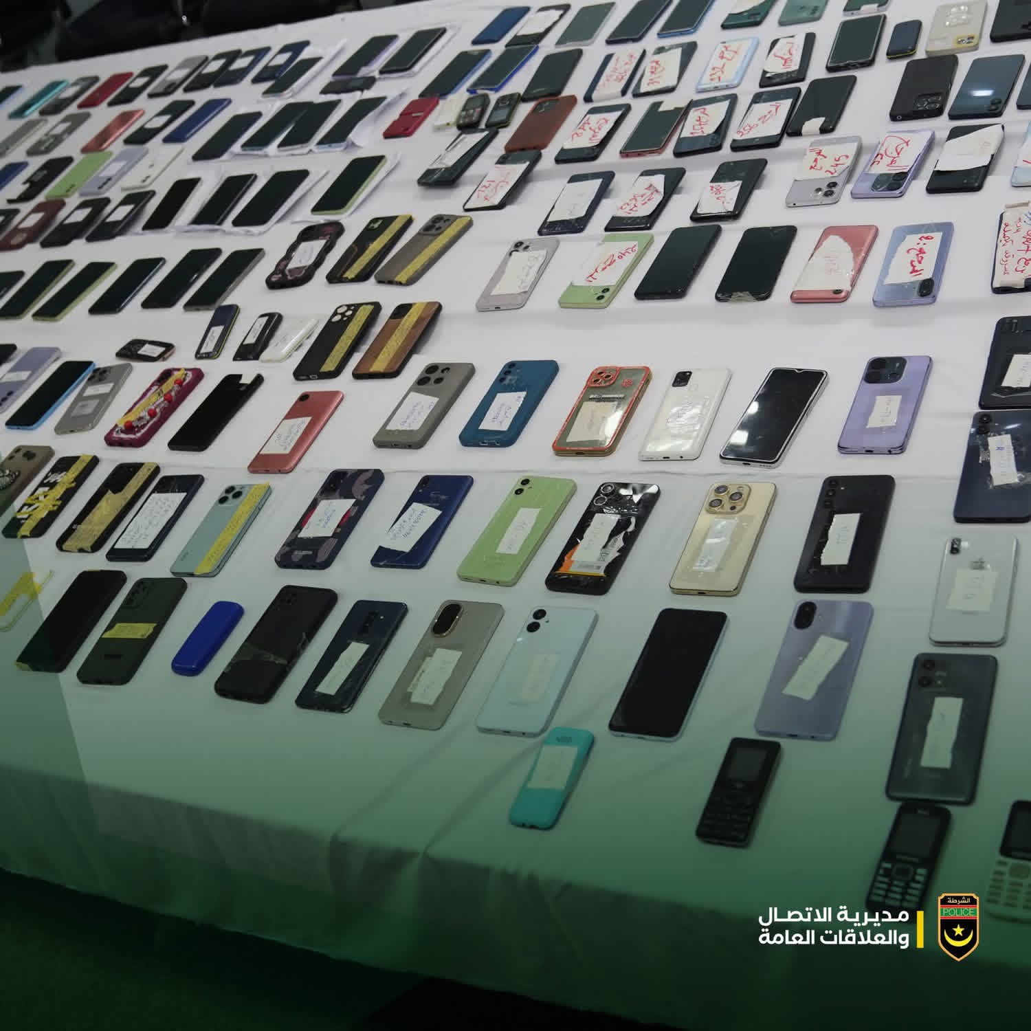 الأمن يضبط 427 هاتفًا مسروقًا في نواكشوط